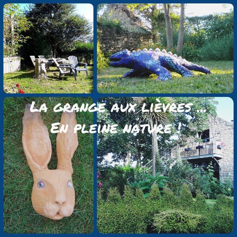 La Grange Aux Lievres, Gites Kerdoel Cléder エクステリア 写真