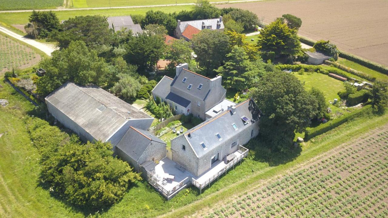 La Grange Aux Lievres, Gites Kerdoel Cléder エクステリア 写真