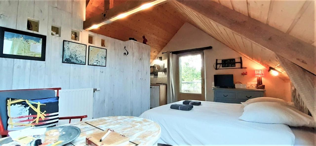 La Grange Aux Lievres, Gites Kerdoel Cléder エクステリア 写真