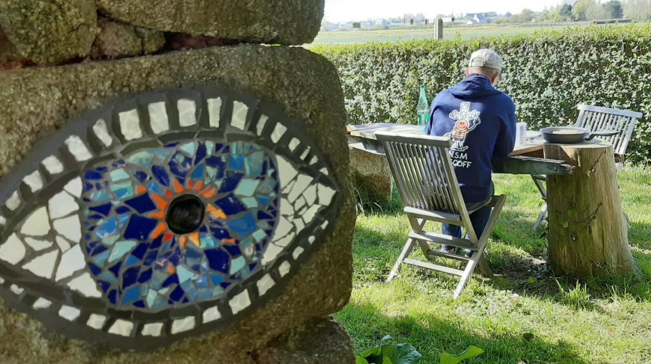 La Grange Aux Lievres, Gites Kerdoel Cléder エクステリア 写真