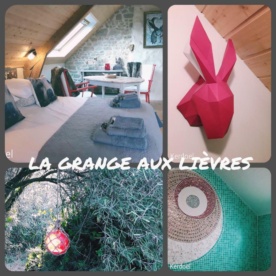 La Grange Aux Lievres, Gites Kerdoel Cléder エクステリア 写真